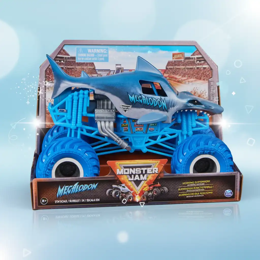 Oplev ægte Monster Jam-action hjemme hos dig.