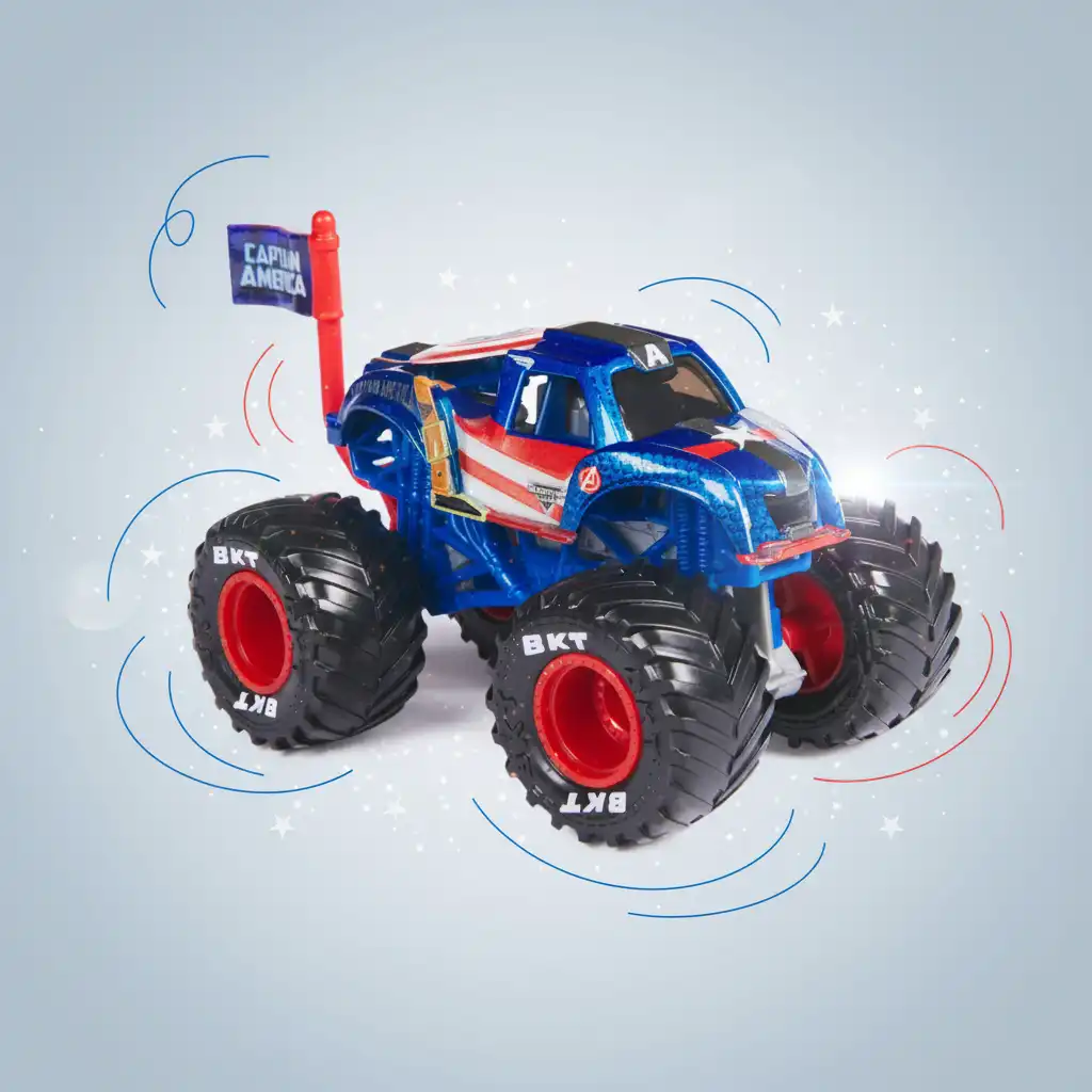 Bliv mester i stunttricks med Monster Jam.