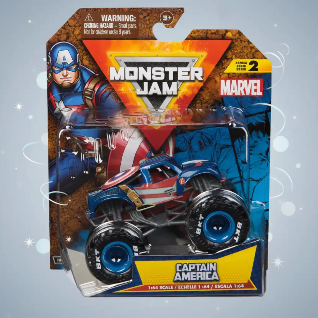 Oplev episke eventyr med den legendariske Avenger i Monster Jam arenaen.