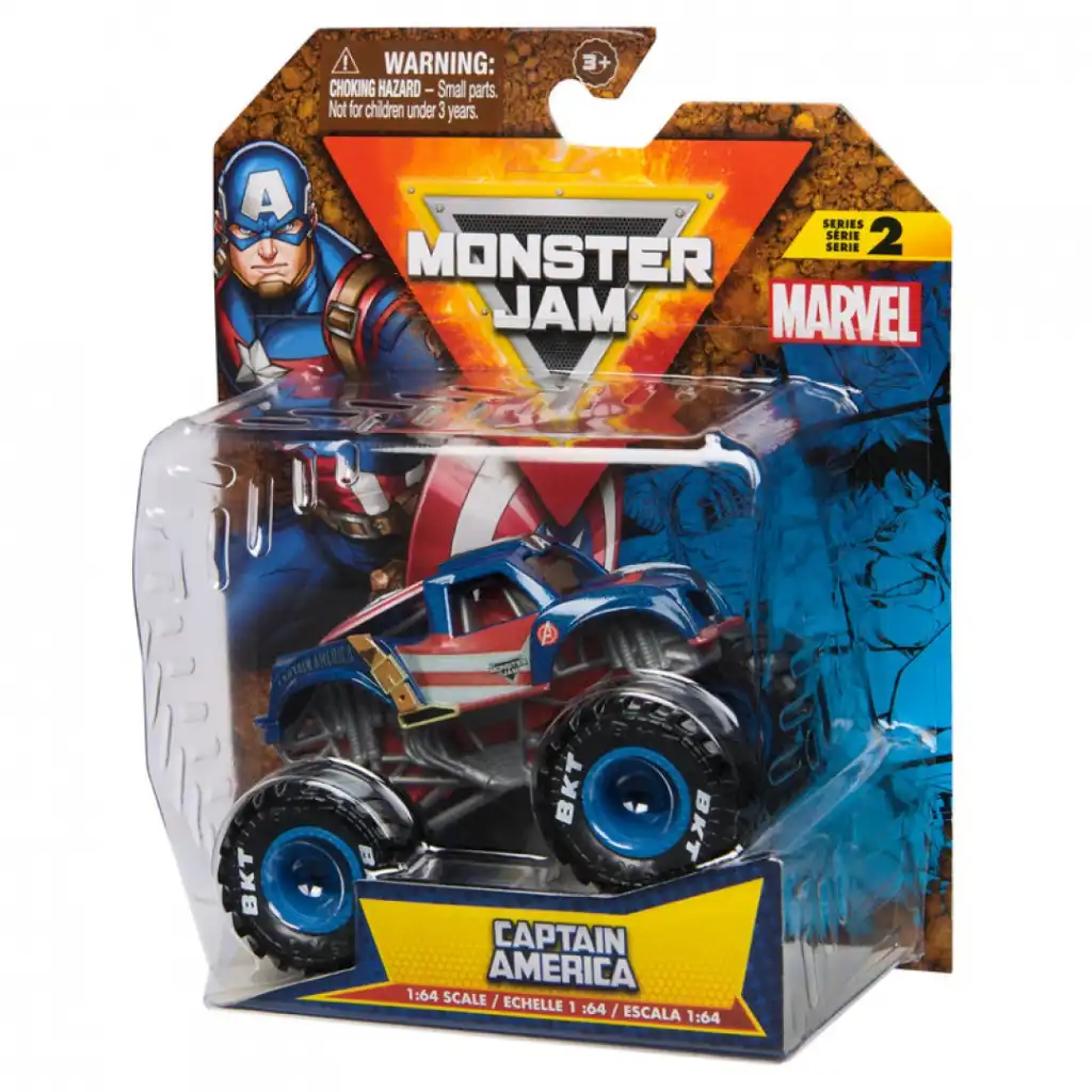 Præcise detaljer og førsteklasses kvalitet i støbt model af Captain America.