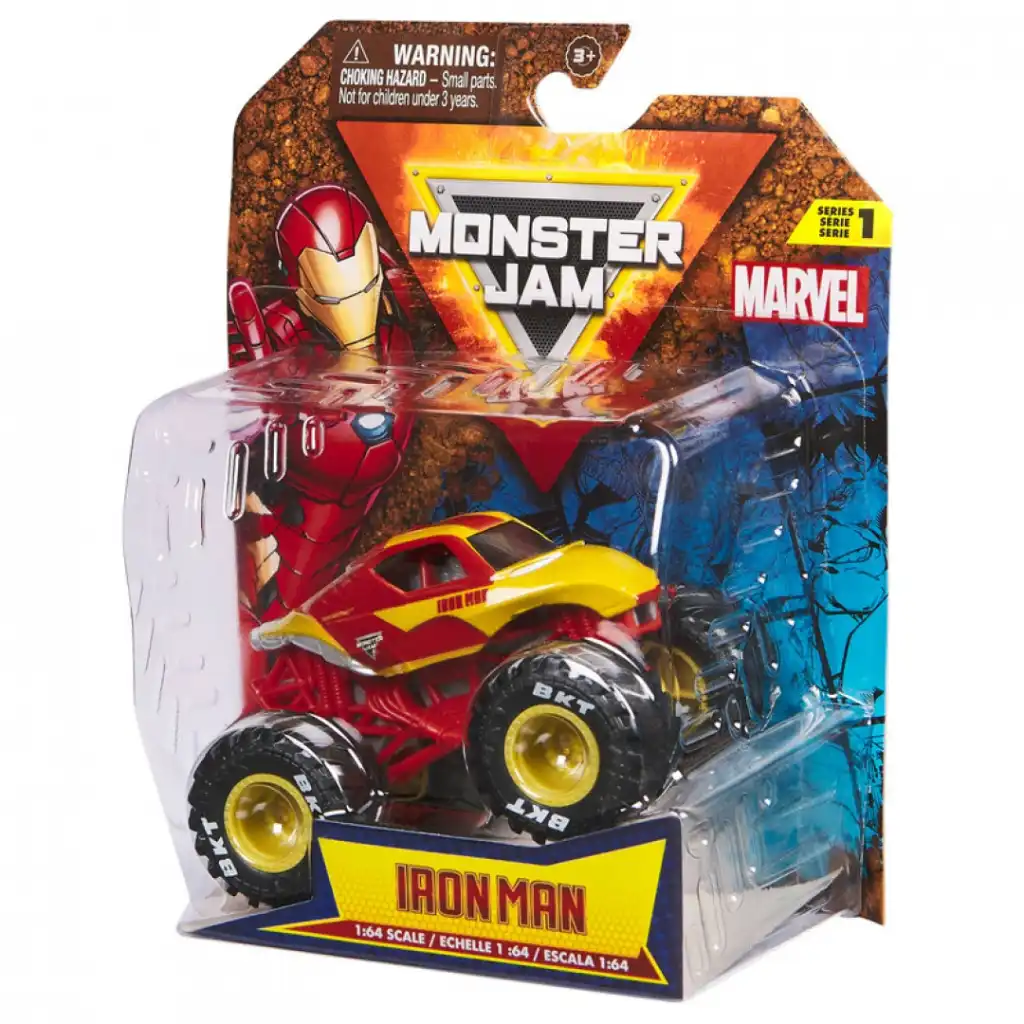 Helte mødes med hestekræfter i Monster Jam.