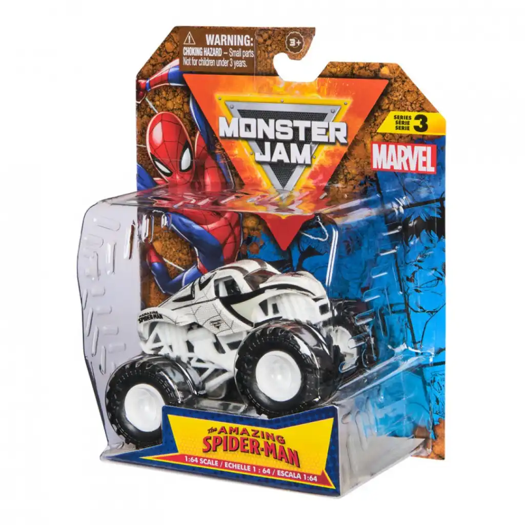 Oplev episk action med en superhelte monster truck.