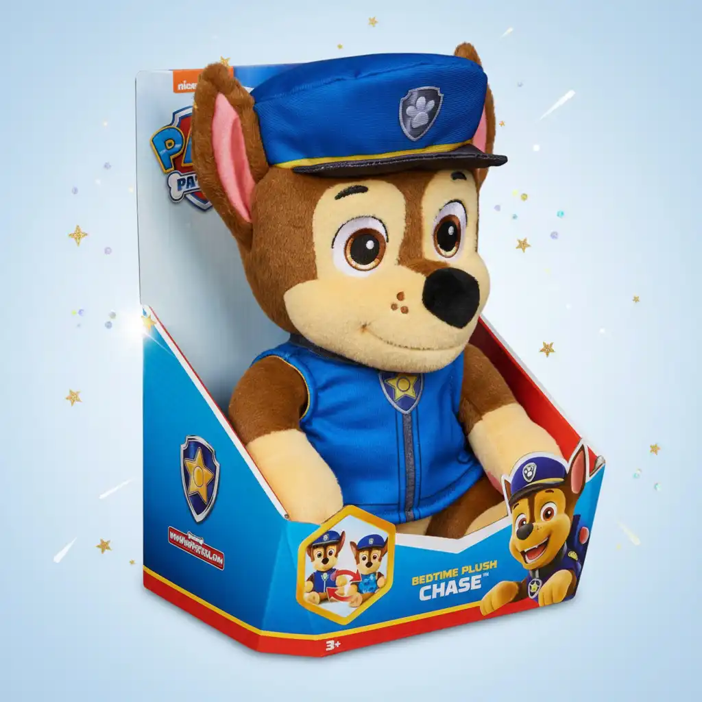 Oplev det blødeste kram med Chase i hans pyjamas.