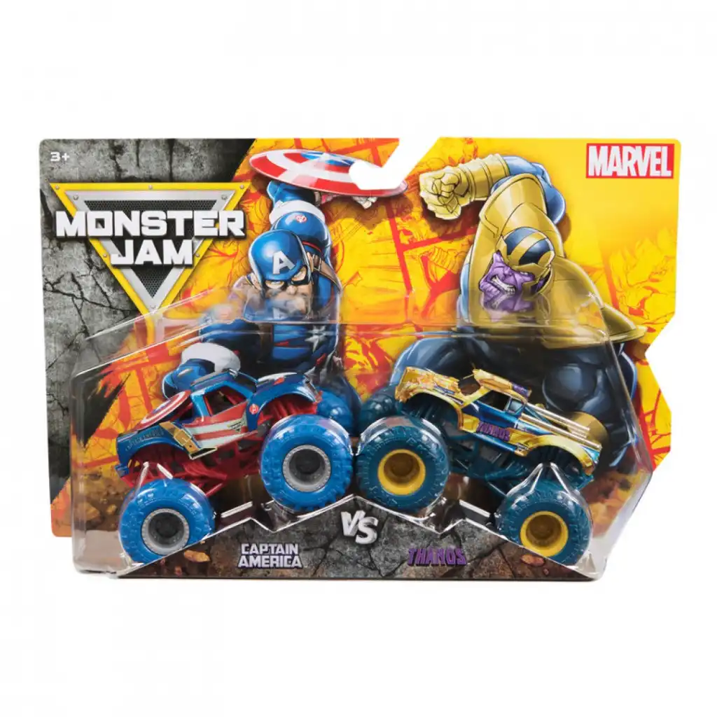 Tag kontrol over arenaen med de legendariske trucker Captain America og Thanos