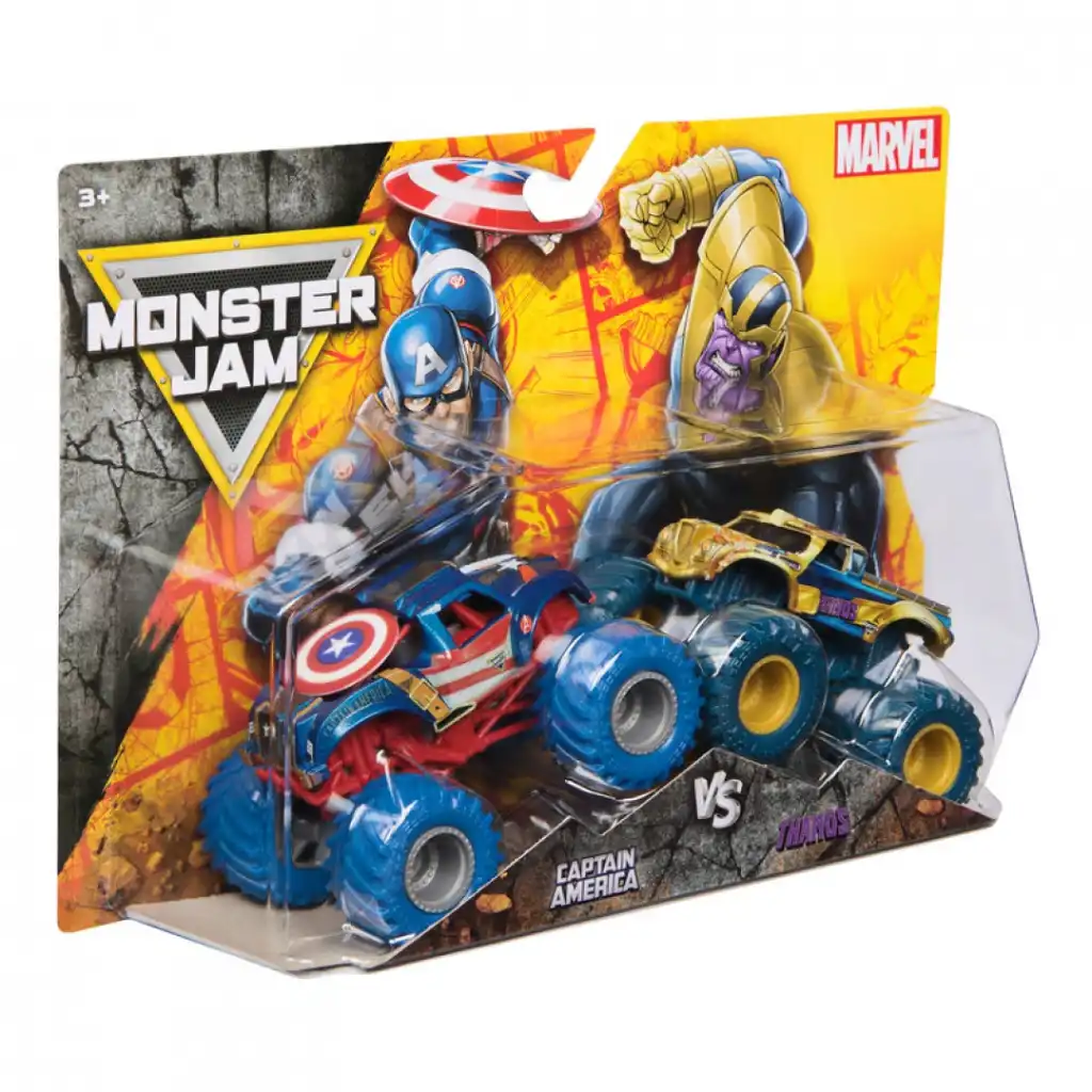 Udvid din samling med den unikke Marvel Monster Jam-udgave