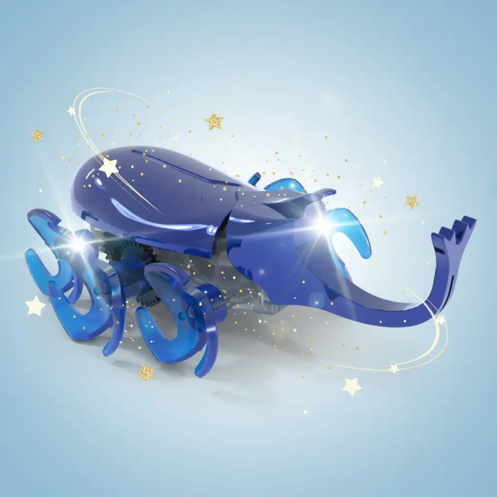 Skab din egen robotbane fuld af forhindringer.