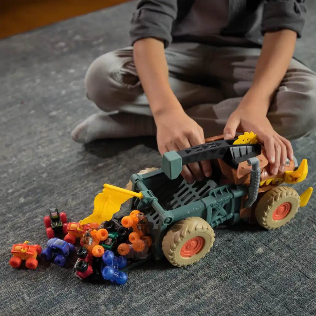 Udvid din samling med flere kompatible Mini Jams trucks.