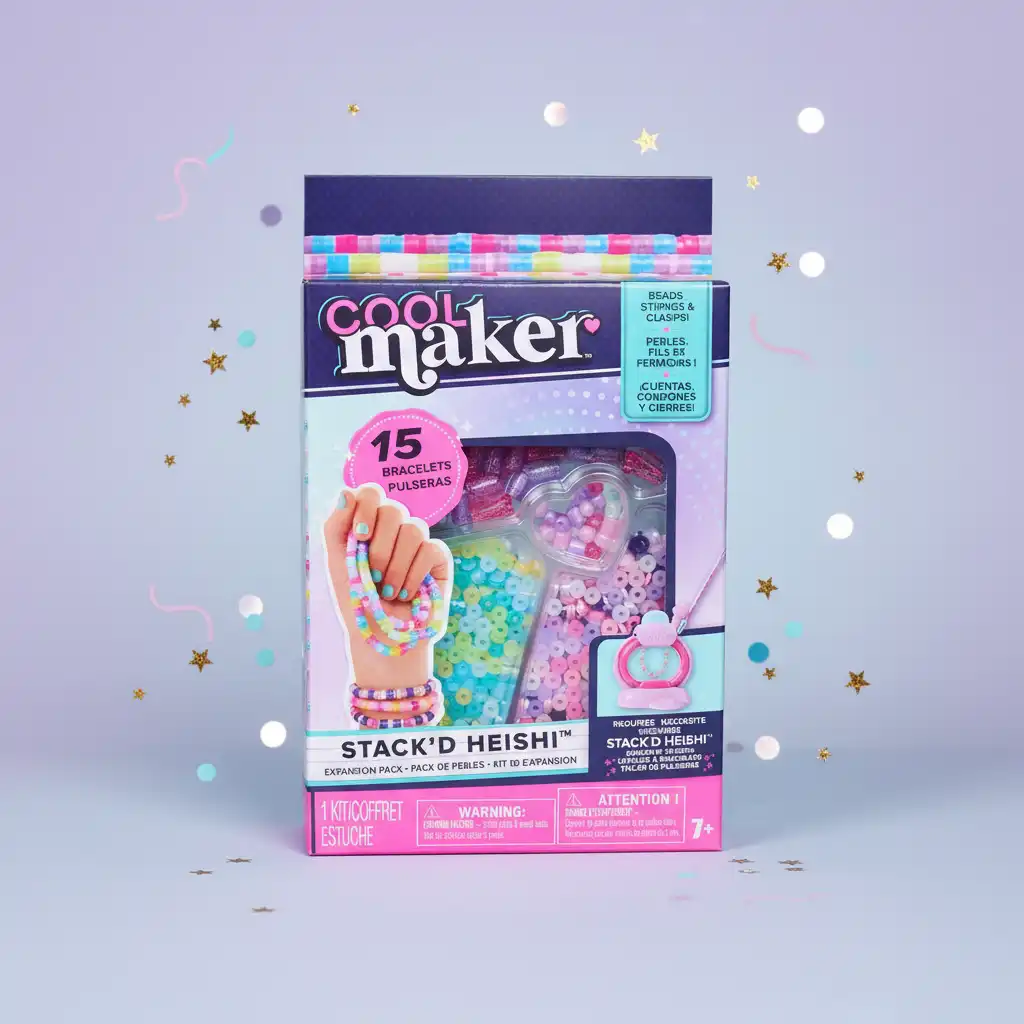 Komplet sæt af perler og tilbehør til videre skabelse.
