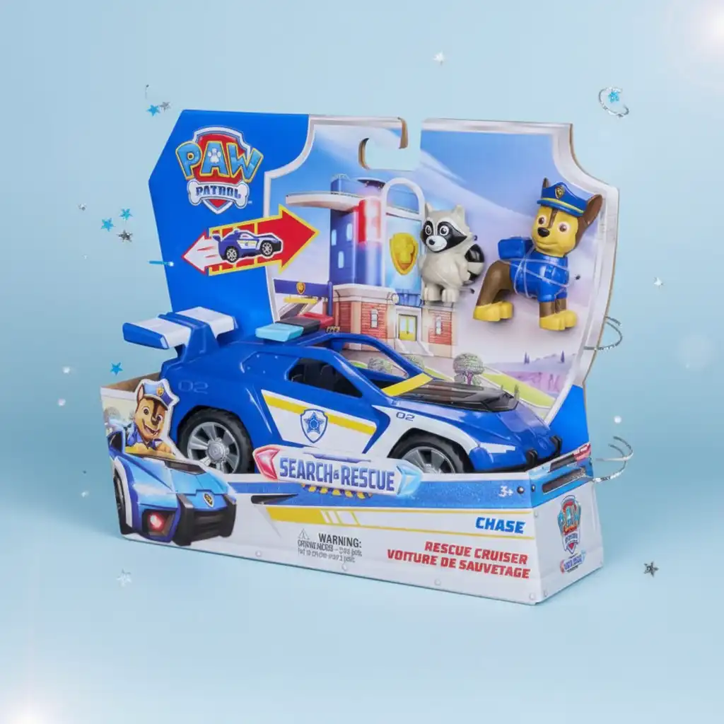Oplev spændende redningsmissioner med heltene Paw Patrol.