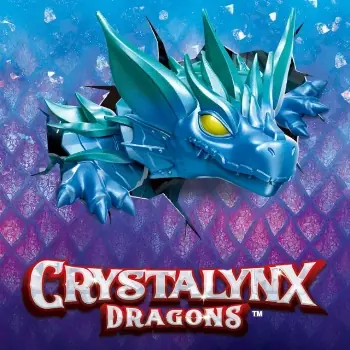 Officielt logo for CrystaLynx Dragons fleksibel gekko 30 cm
