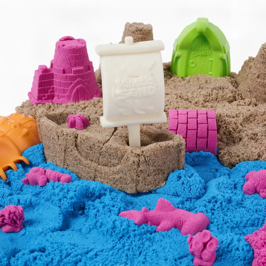 Let rengøring og sand, der holder sammen.