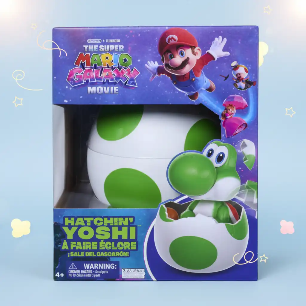 Gør dig klar til udklækning af din nye bedste ven Yoshi.