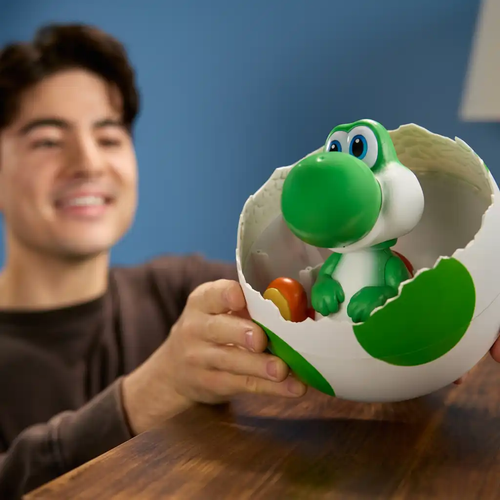 Opdag alle måder at lege og kommunikere med Yoshi på.